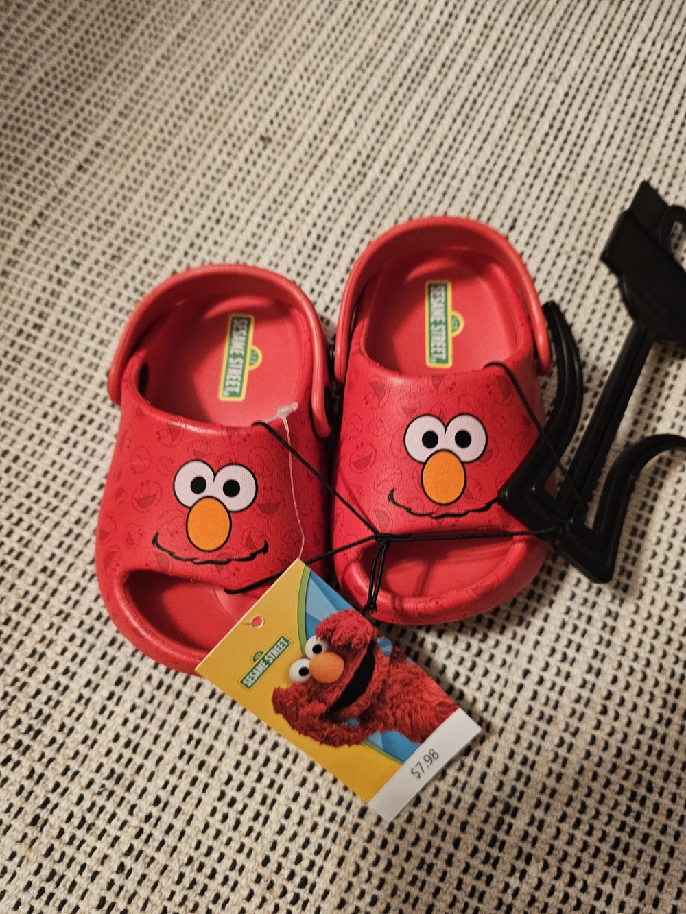 Sesame Street Elmo Red Kids Clog Sandals